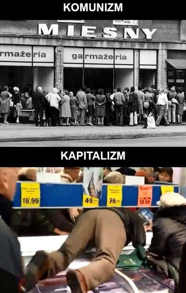 Komunizm vs kapitalizm, Śmieszne świąteczne obrazki