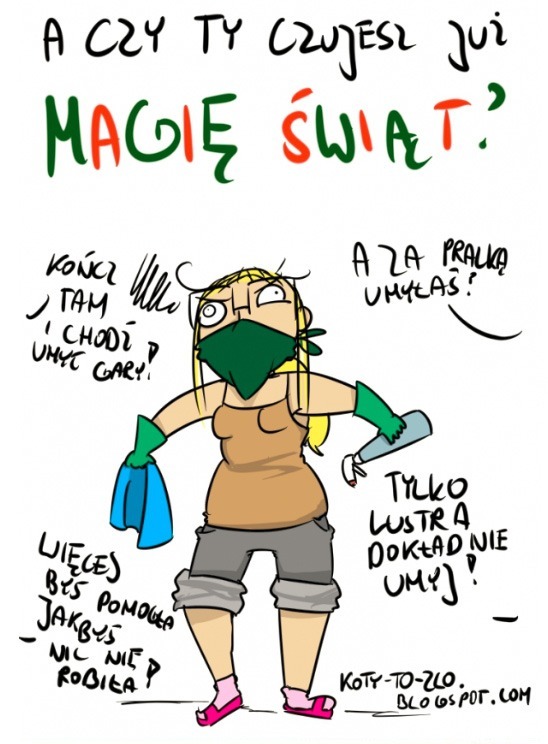 Magia świąt, Śmieszne świąteczne obrazki