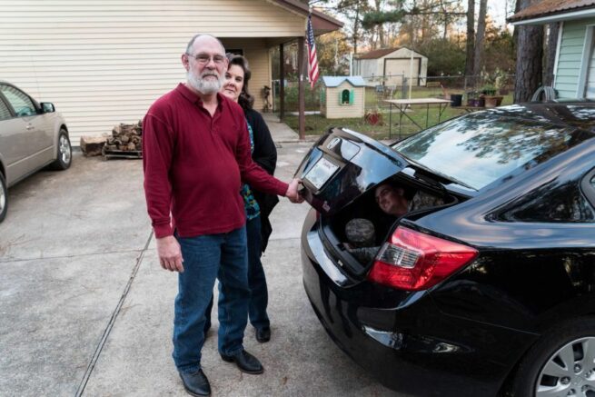 Najlepszy prezent dla rodziców znajdował się w bagażniku 1