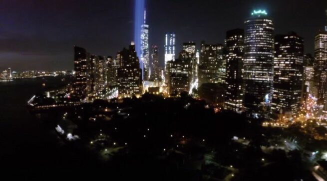 Przelot dronem nad Nowym Jorkiem 1