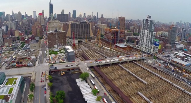 Przelot dronem nad Nowym Jorkiem 2