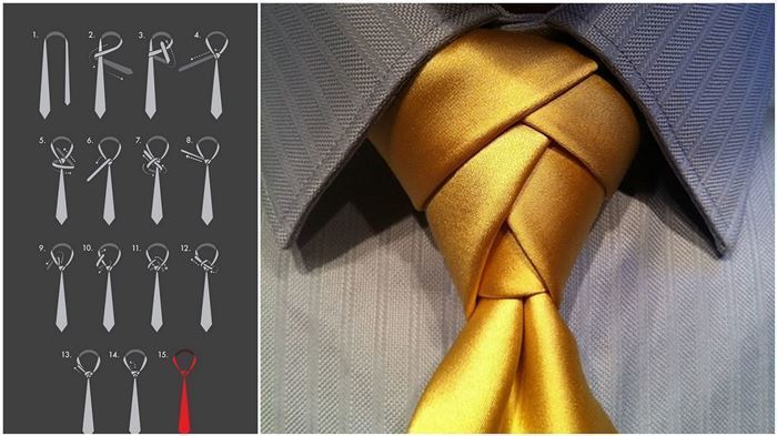 wiązania krawata