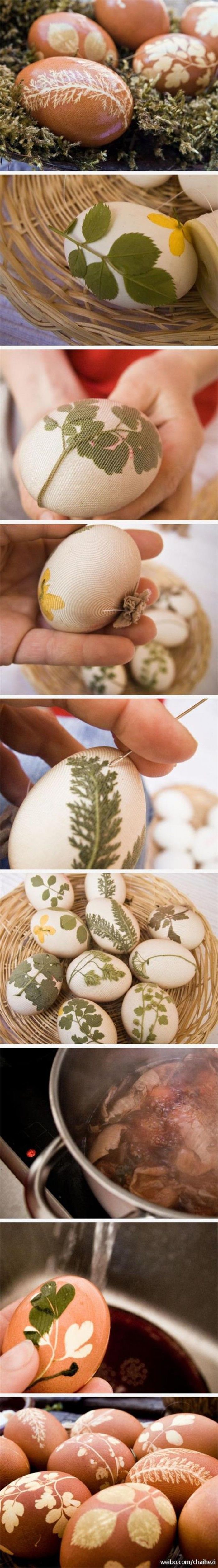 Sposób dekoracji jaj Wielkanocnych 3