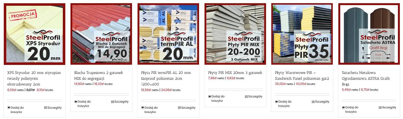 Tanie Blachy Płyty Warstwowe Sztachetki PIR XPS.jpg